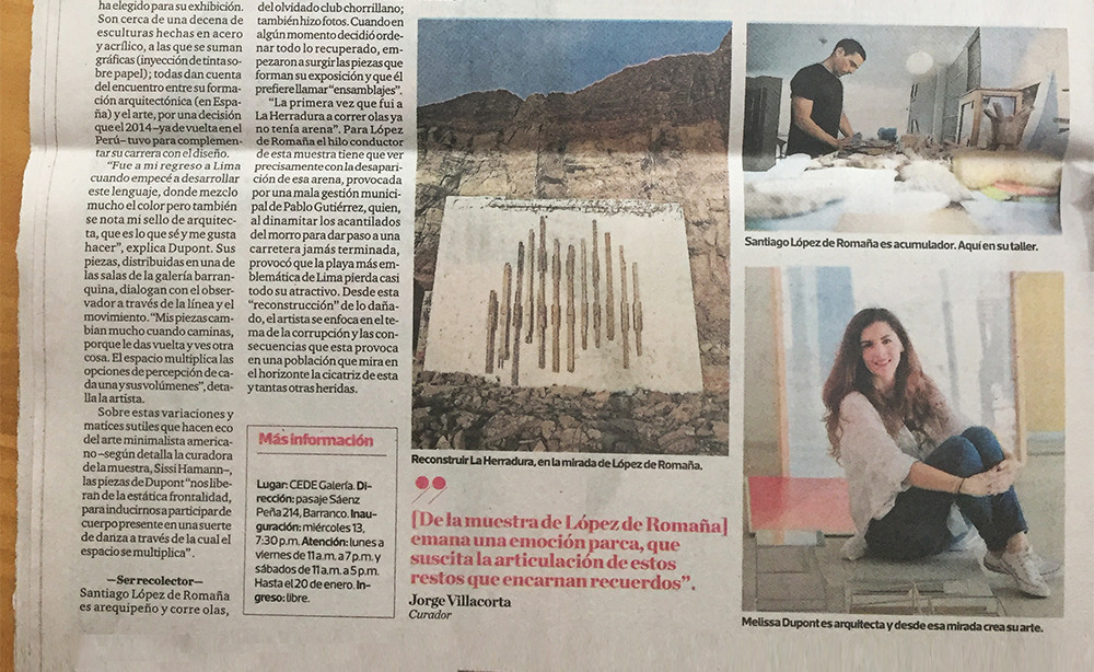 Traslación en Luces, de “El Comercio”.